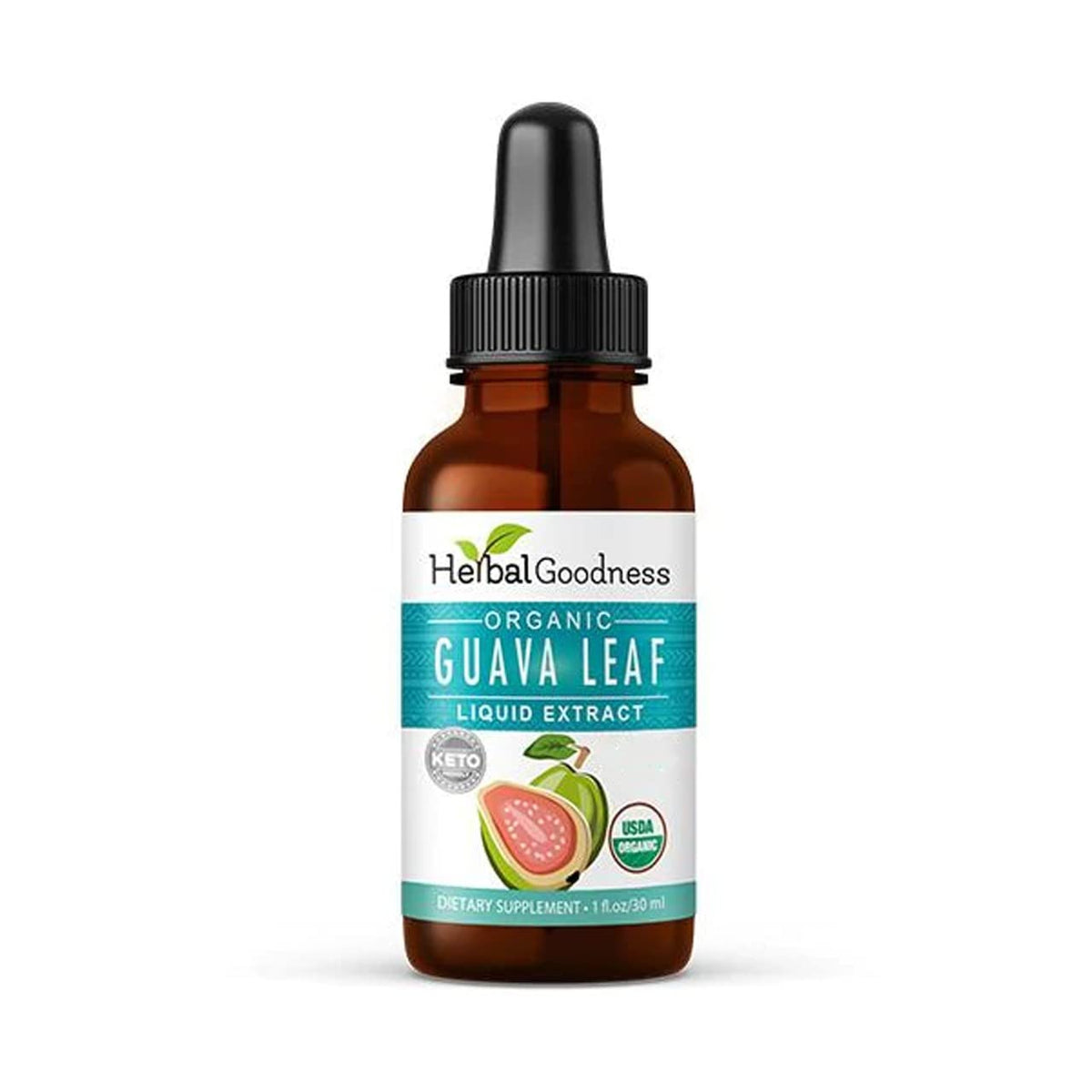 Herbal Papaya Organic Guava Leaf Extract - 1 Fl Oz