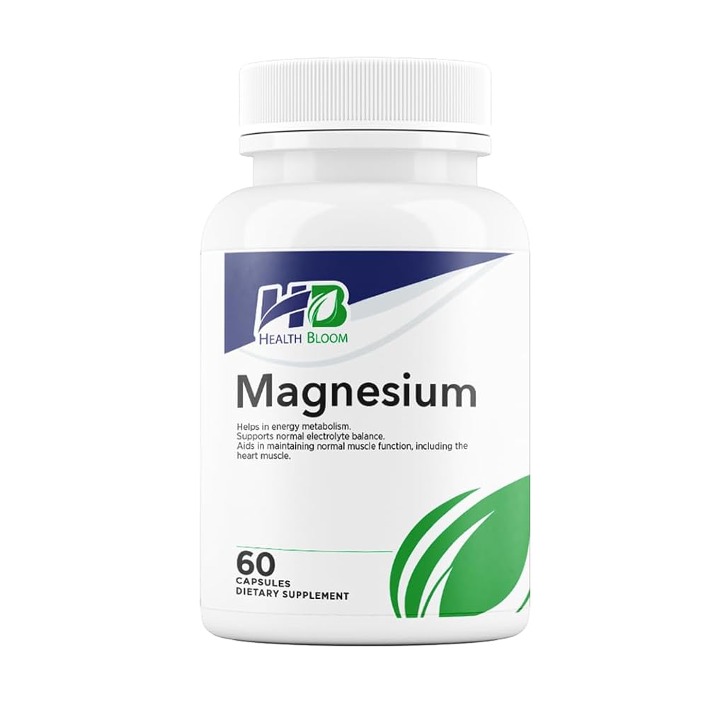 Health Bloom Magnesium - 60 Capsules