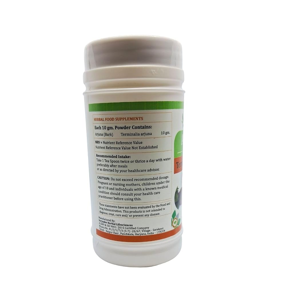 Satya Naturals Arjuna Powder Ayurvedic Herbal Supplement - 2 x 100g - image 5