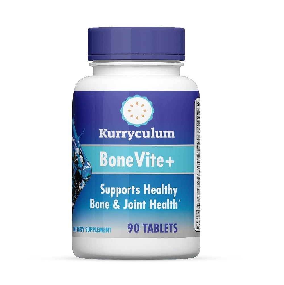 Kurryculum BoneVite+ Glucosamine Chondroitin MSM - 90 Tablets