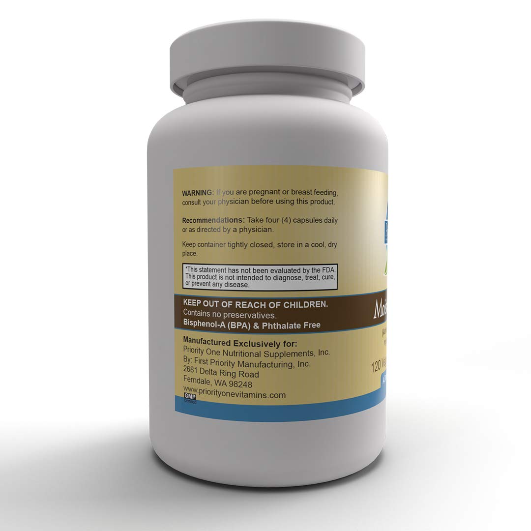 Priority One Vitamins Moisture Within Skin Support - 120 Vegetarian Capsules - image 4