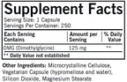 Kirkman DMG (Dimethylglycine) 125 mg - 250 Vegetarian Capsules - image 2