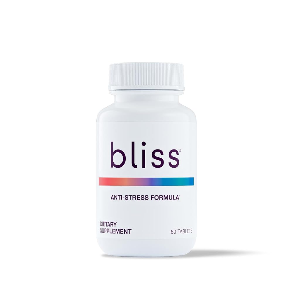 Bliss Stress Support with Ashwagandha & Rhodiola - 60 Tablets