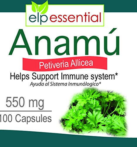 ELP ESSENTIAL Anamu 550 mg Immune Support - 100 Capsules - image 2
