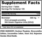 Amazing Nutrition Bromelain 500 mg Tablets - 360 Count - image 2