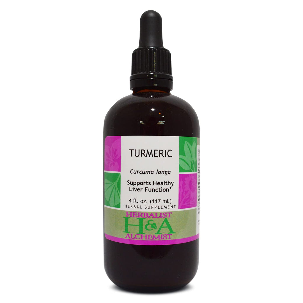 Herbalist & Alchemist Turmeric Extract Liquid - 4 Fl Oz