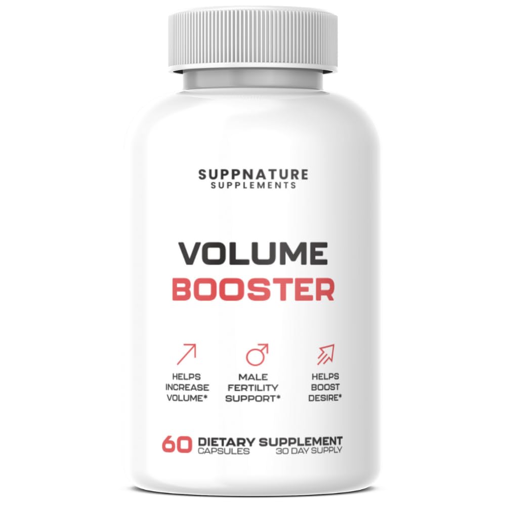 SuppNature Volume Booster Male Support Advanced Formula - 60 Tablets