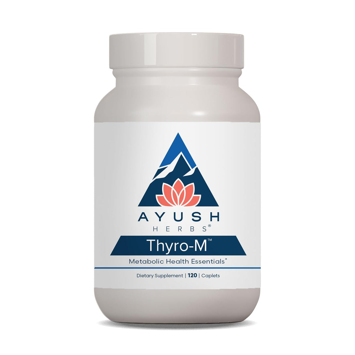 Ayush Herbs Thyro-M Thyroid Support - 120 Tablets
