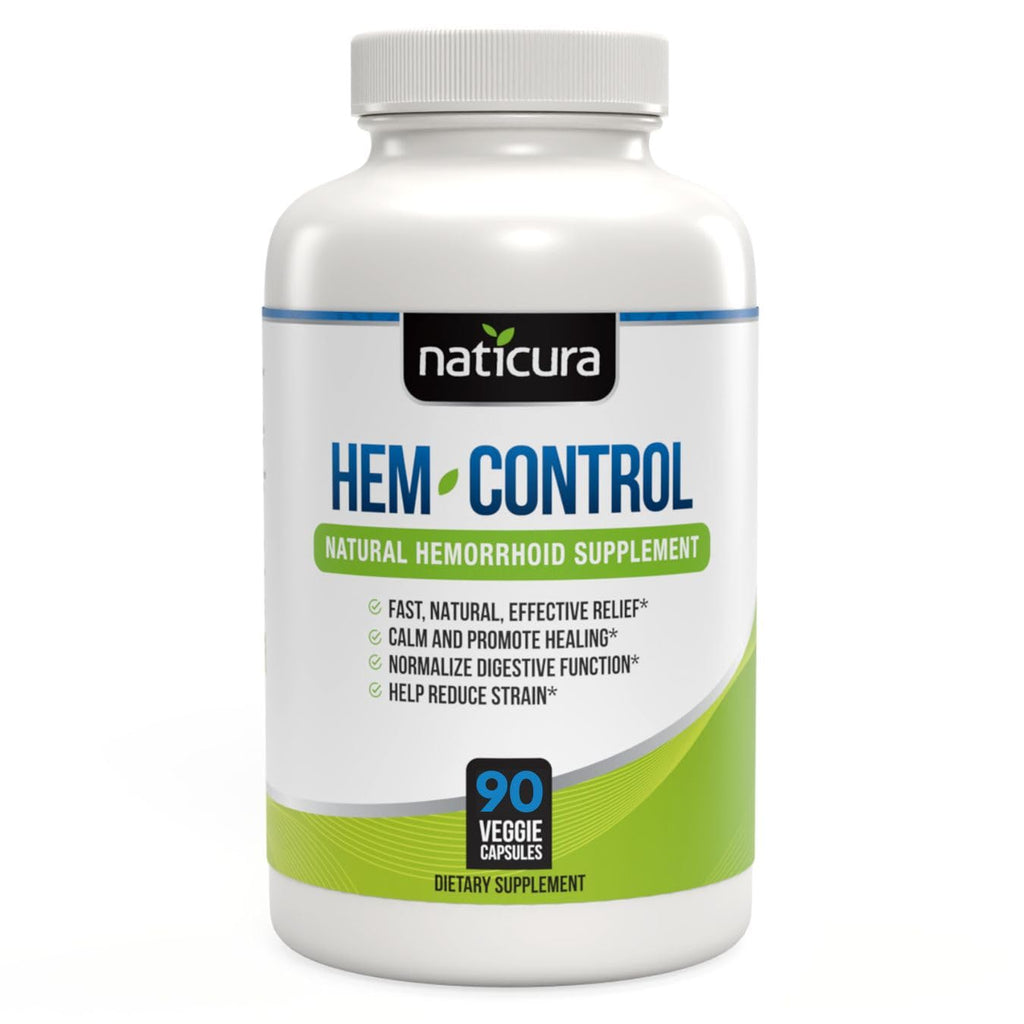 Naticura Hem-Control Hemorrhoid Relief Capsules - 90 Count