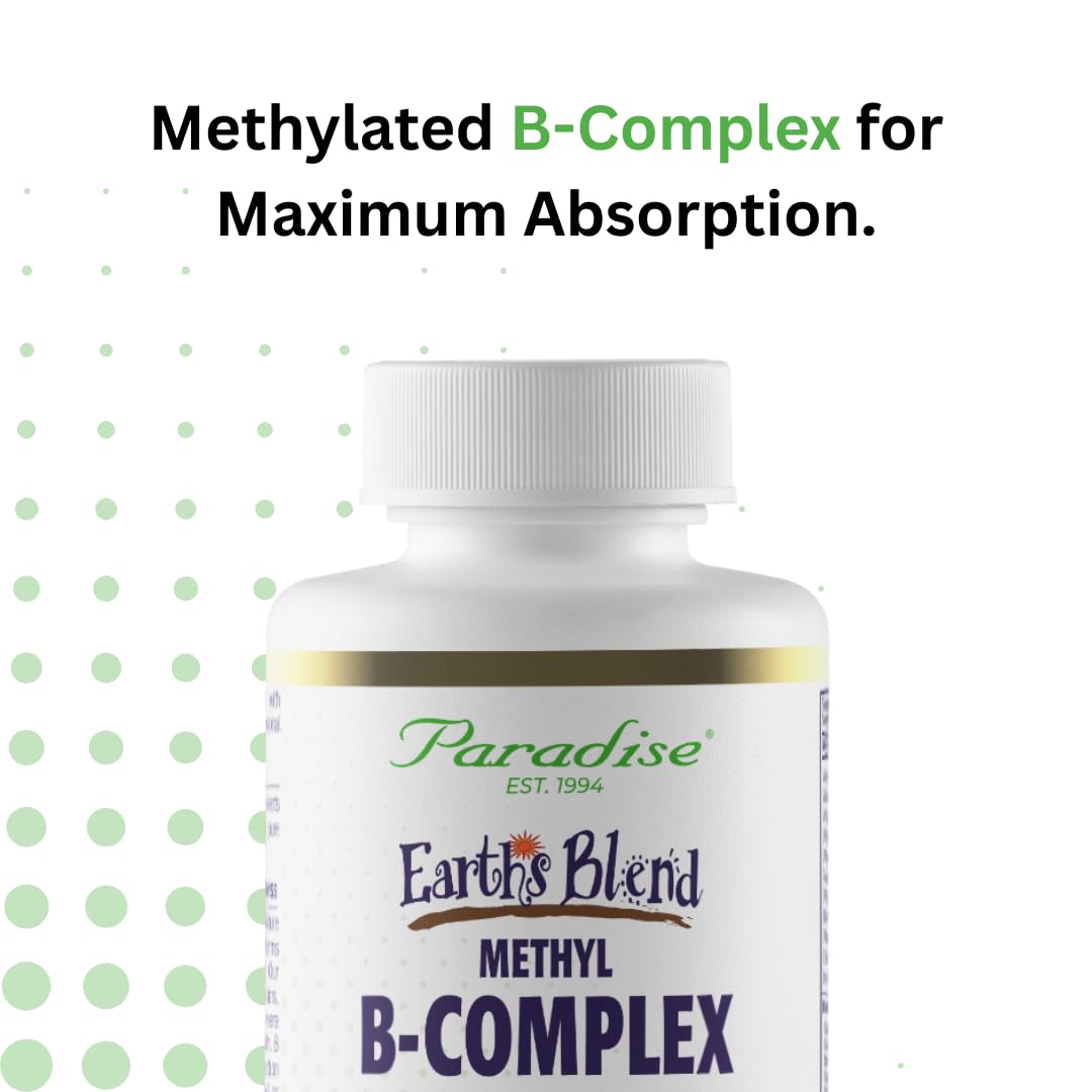 Paradise Herbs Earth's Blend B-Complex Methylated - 60 Capsules - image 7