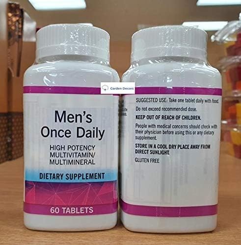 TJ's Men Once Daily High Potency Multivitamin - 60 Tablets - image 2