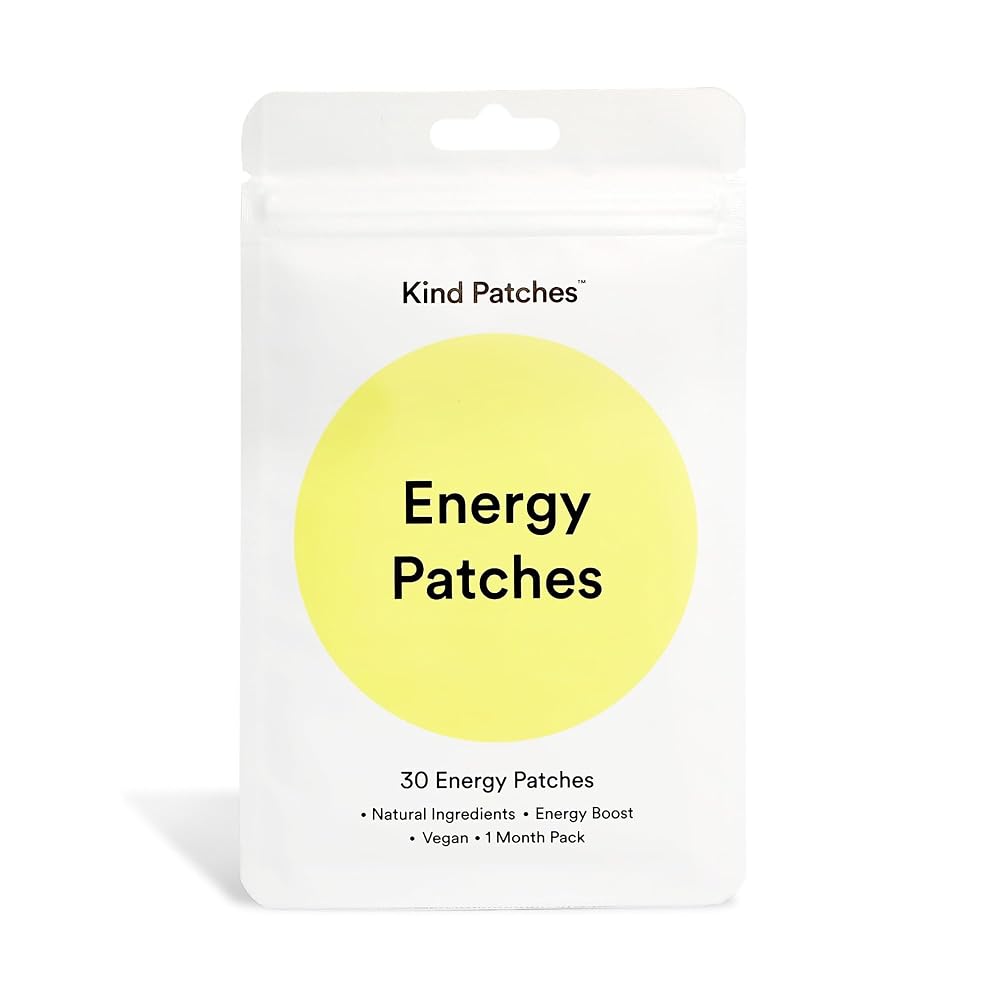 Kind Patches Energy Patches Vegan - 30 Count