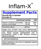 Professional Botanicals Inflam-X Vegan Immune Support - 60 Vegetable Capsules - image 2