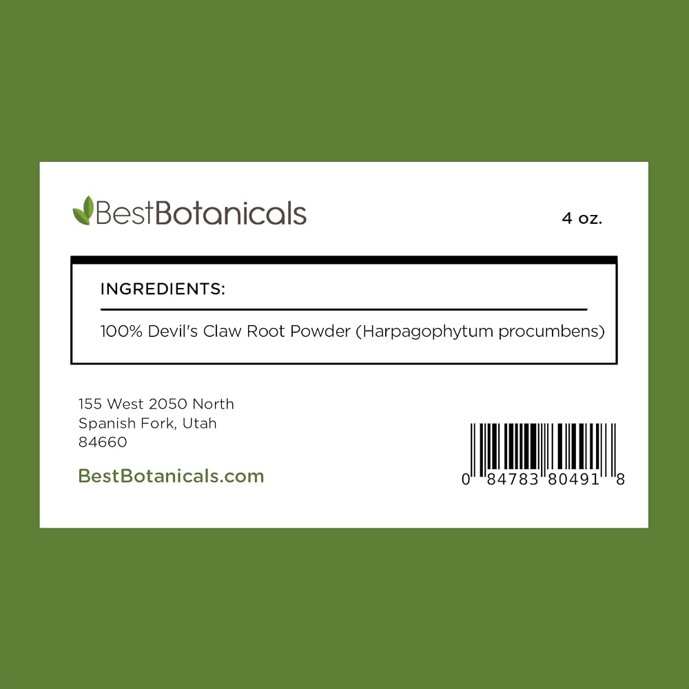 Best Botanicals Devil's Claw Root Powder - image 8