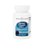 GeriCare Nephro Vitamin C & B Complex Tablets - 100 Count