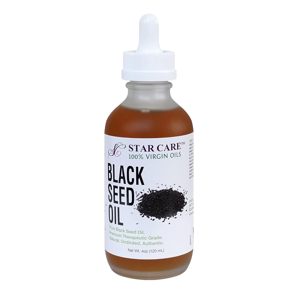 STAR CARE 100% Virgin Black Seed Oil - 4 Fl Oz