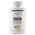 Paradise Herbs Ginger Extract 2.5% Gingerols - 60 Vegetarian Capsules