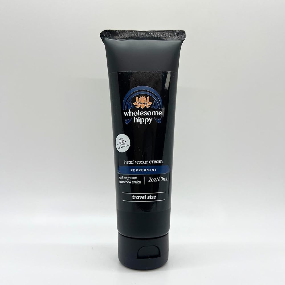 Wholesome Hippy Head Rescue Peppermint Comfort Balm - 2 oz