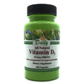 Daily Manufacturing Vitamin D3 1000 IU - 100 Vegetarian Capsules