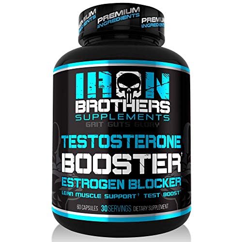 Iron Brothers Men's Testosterone Support Supplement - 60 Capsules - image 2