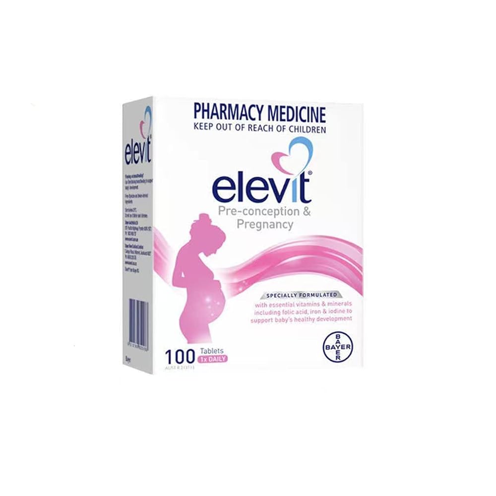 Elevit Prenatal Multivitamin with Iodine - 100 Tablets