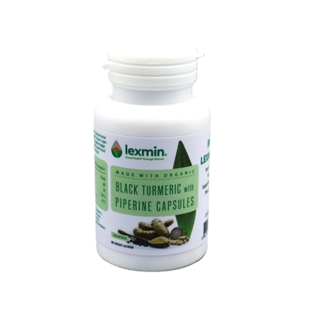 Lexmin Moringa Leaf & Turmeric Capsules - 60 Capsules