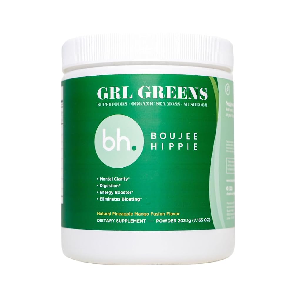 Boujee Hippie GRL Greens Dietary Fibre - 7 Ounce