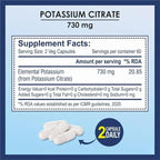Potassium Citrate 730mg Supplement for Kidney & Muscle Support - image 2