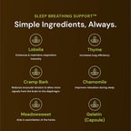 Nature's Rite Sleep Breathing Support - 30 Capsules - image 5
