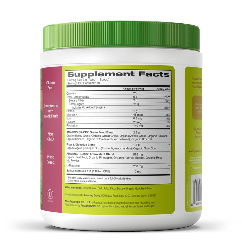 Amazing Grass Greens Blend Superfood Immunity