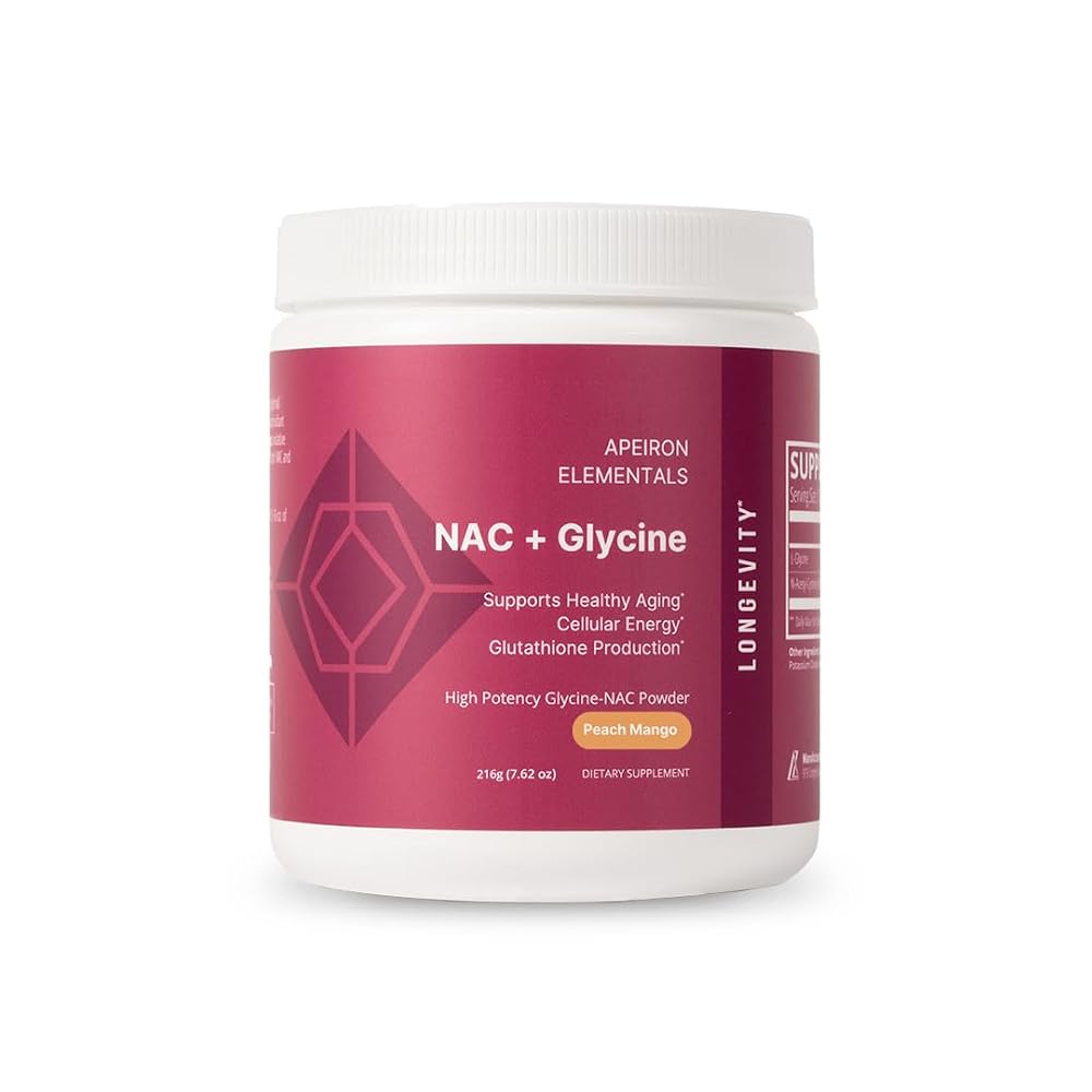 Apeiron Elementals NAC + Glycine Powder - 7.62 oz