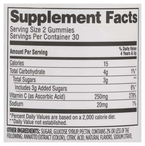 365 by Whole Foods Market Vitamin C Gummies - 60 Count - image 7
