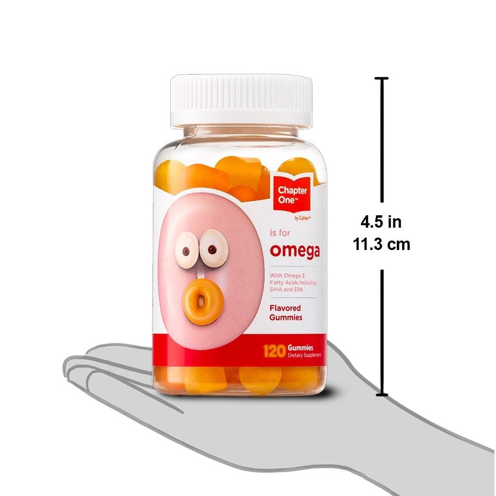 Zahler Chapter One Omega-3 Gummies for Kids - 120 Gummies - image 4