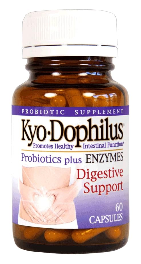 Kyolic Kyo-Dophilus W/Enzymes Probiotic Digestive Support - 60 Capsules - image 4