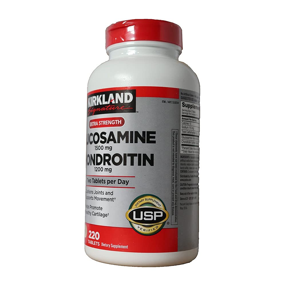 Kirkland Signature Glucosamine & Chondroitin - 220 Tablets - image 6