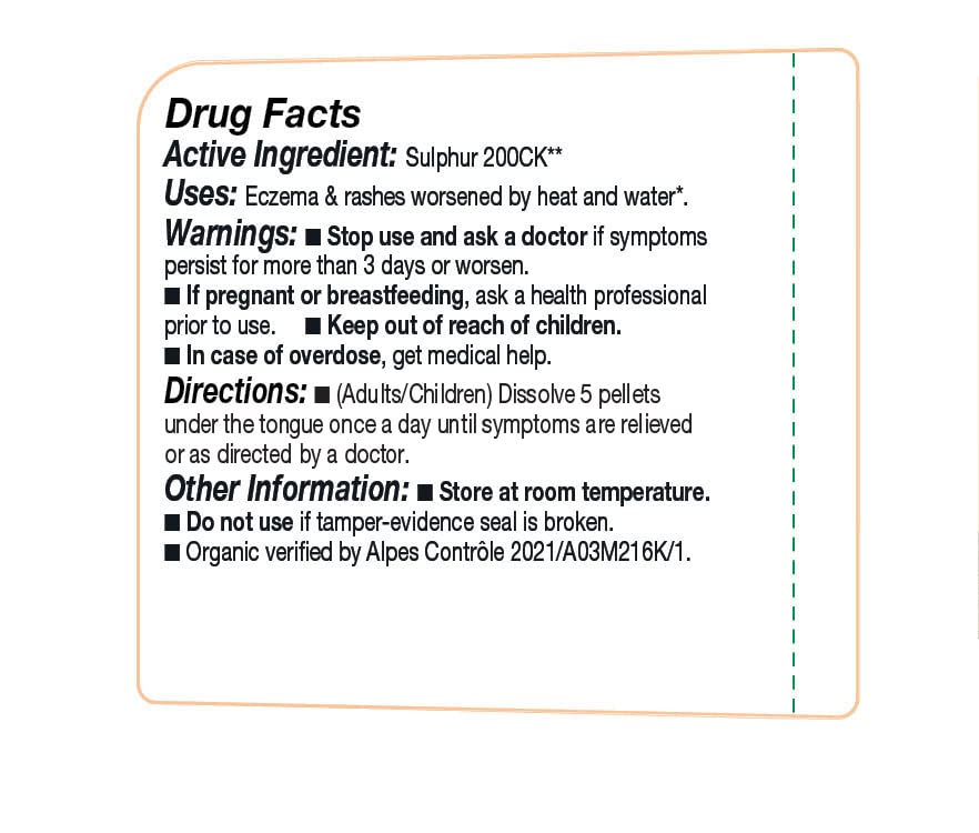 OLLOÏS Sulphur 200ck Homeopathic Medicine - 80 Pellets - image 3