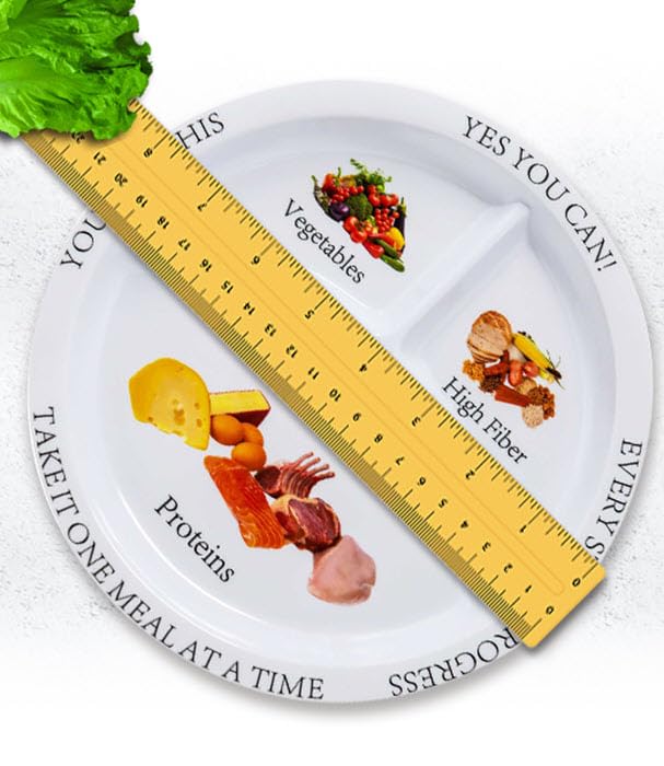 Universal Body Labs Bariatric Portion Control Divided Plates - 2 Pack - image 6