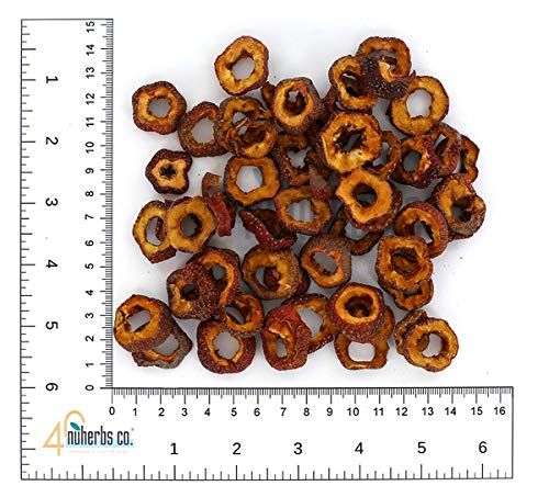 Nuherbs Organic Chinese Hawthorn Fruit Cut Form - 1 Pound