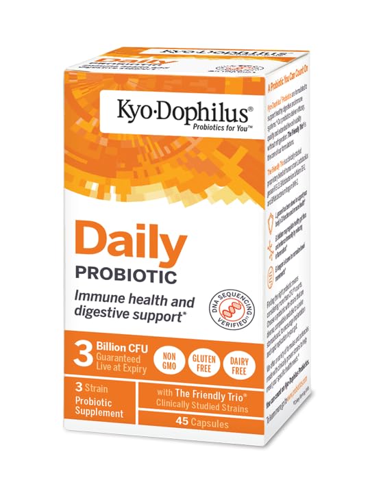 Kyolic Kyo-Dophilus Digestion and Immune Health Probiotic Supplement