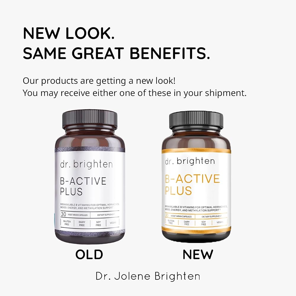 Dr. Brighten B-Active Plus B-Complex Supports Methylation - image 5