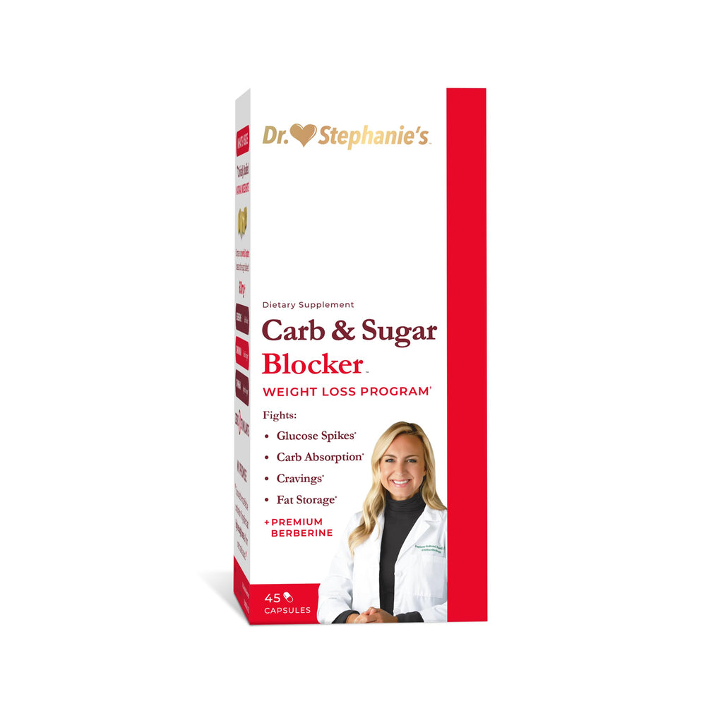 Pharmaganics Dr. Stephanie's Mealtime Carb & Sugar Blocker - 135 Capsules - image 2