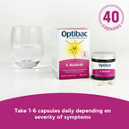 Optibac Probiotics Saccharomyces Boulardii Vegan - 40 Capsules - image 5