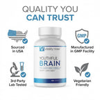 Vitality Now Youthful Brain Memory Support Tablets - 60 Count - image 6