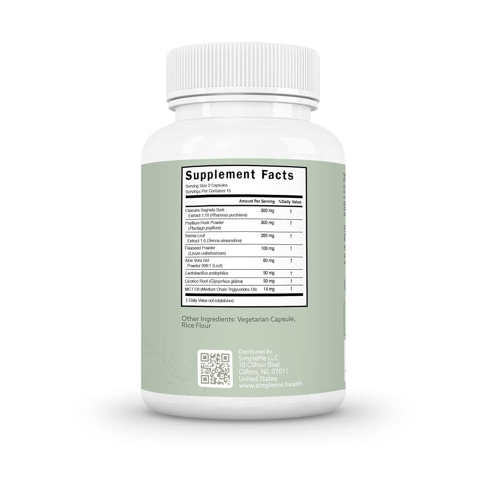 SIMPLEME Colon Cleanse Detox Capsules - 30 Capsules - image 4