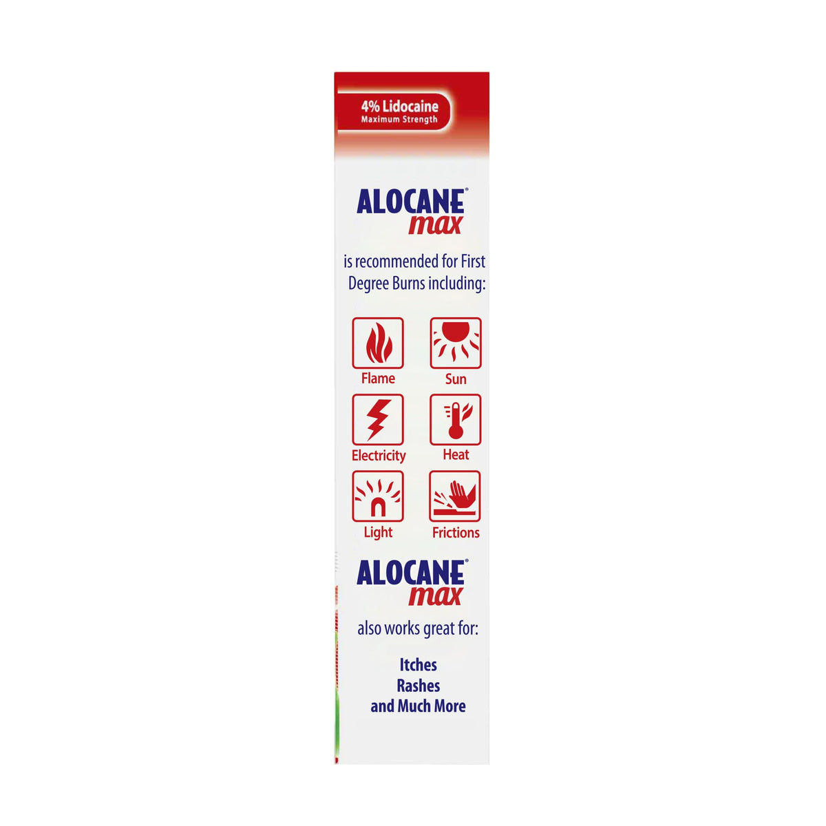 Alocane Max Burn Gel with 4% Lidocaine Antiseptic - 4 fl oz - image 4