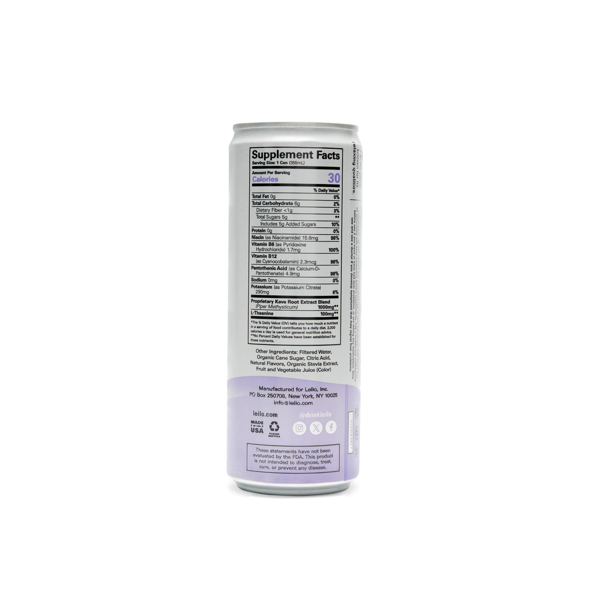 LEILO, Relaxation Drink Powered by Kava