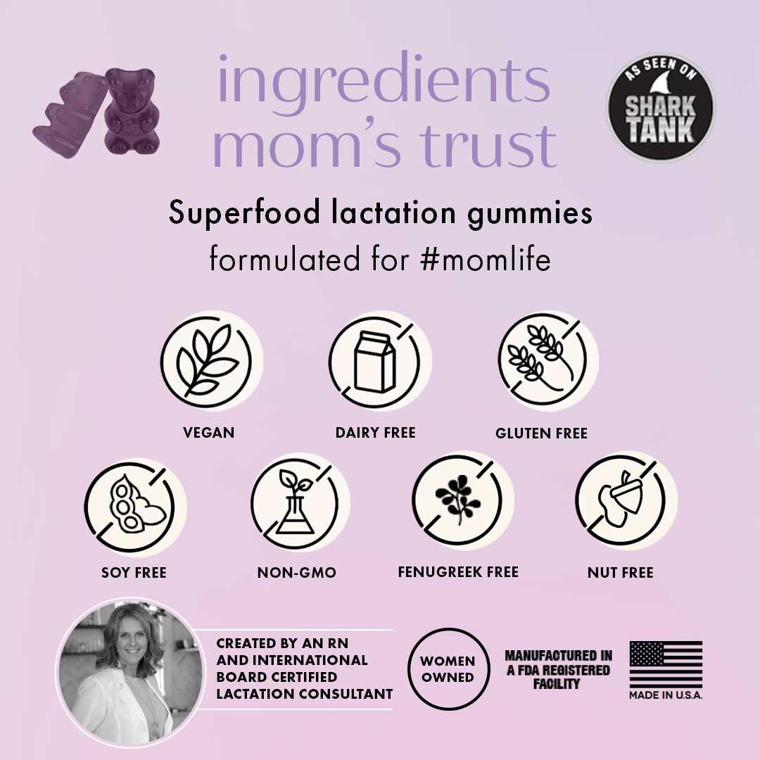 Boobie Brands Lactation Support Gummies - 60 Gummies - image 2