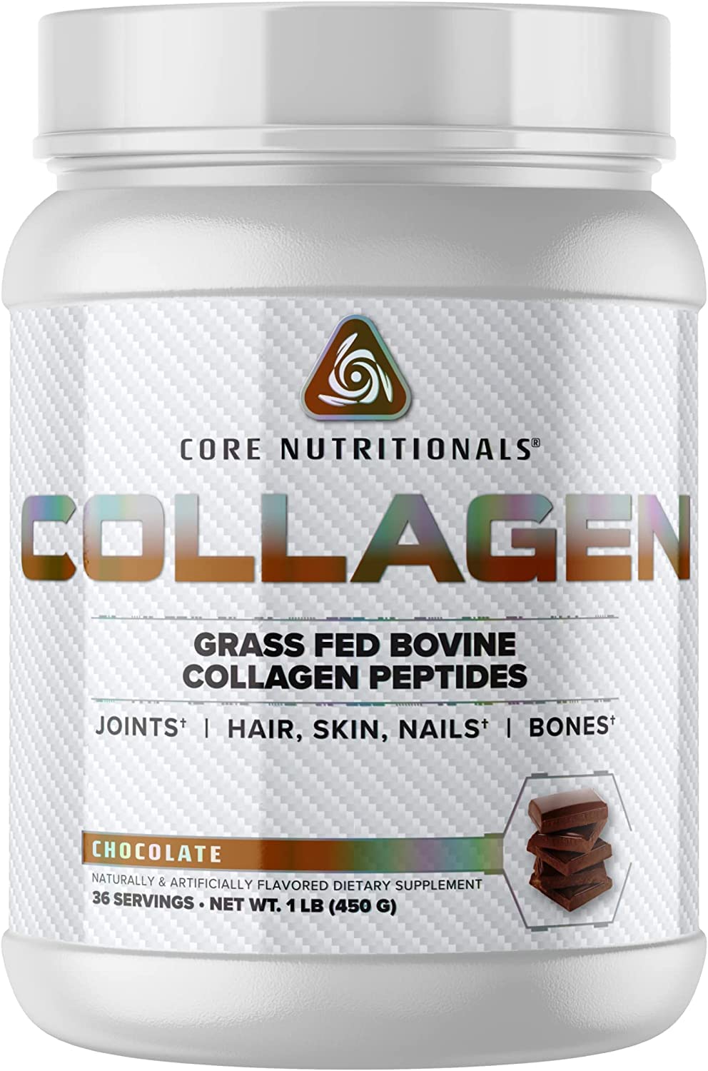 Core Nutritionals Collagen Peptides Beauty Support Chocolate - 1 lb