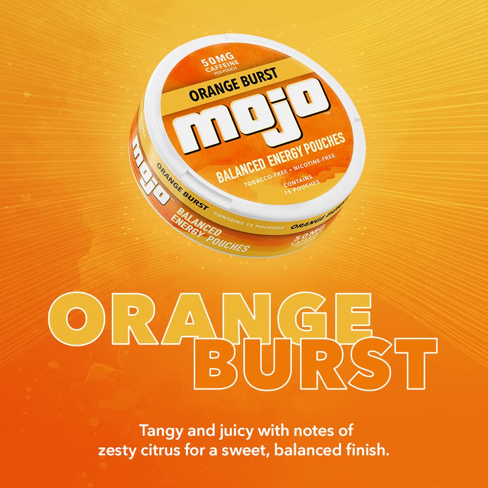 MOJO Balanced Energy Pouches Orange Burst - 75 Count - image 5