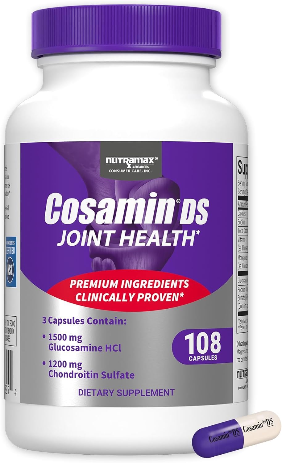 Cosamin DS Joint Health Glucosamine & Chondroitin - 2 Capsules